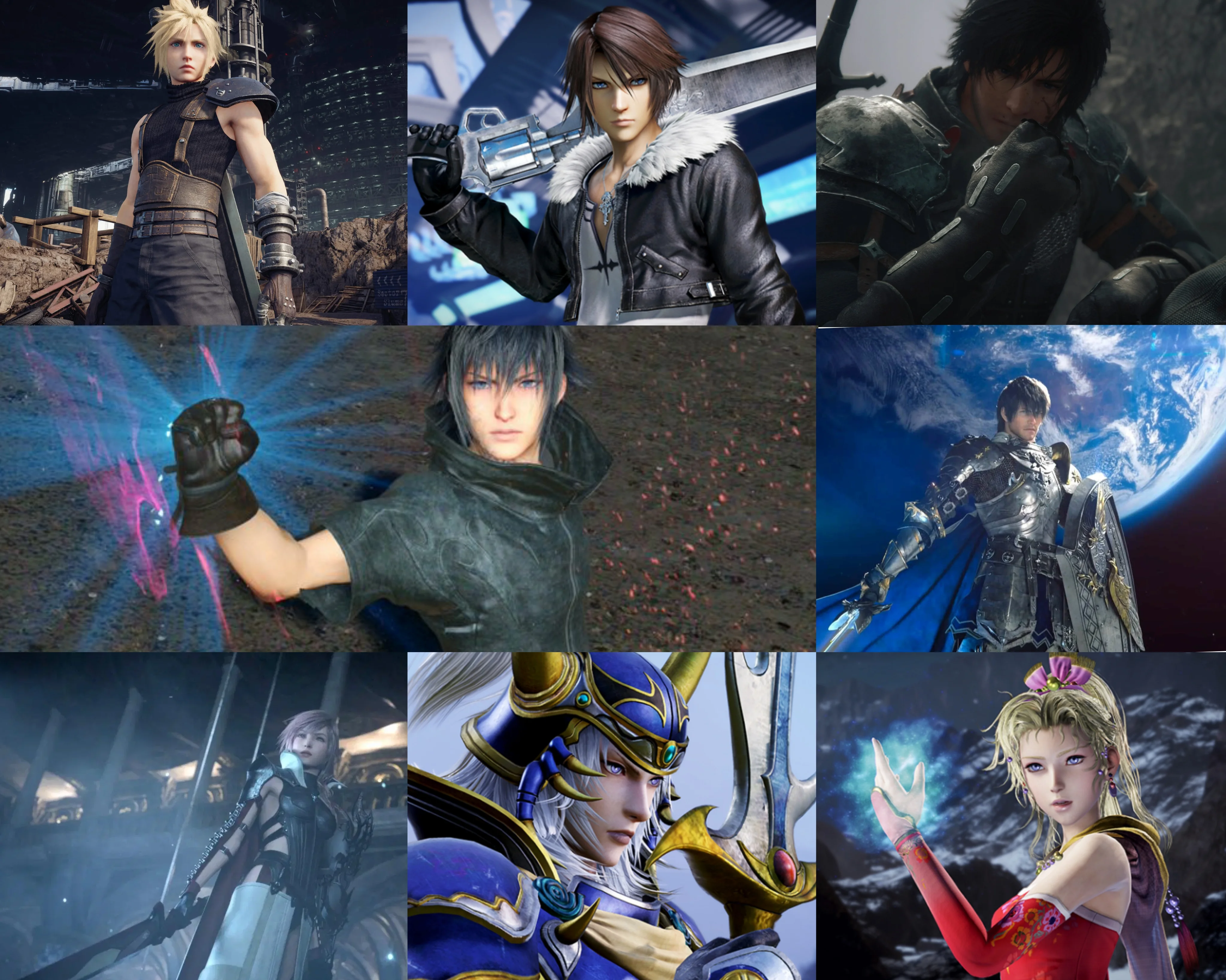 Best Final Fantasy Characters Hero
