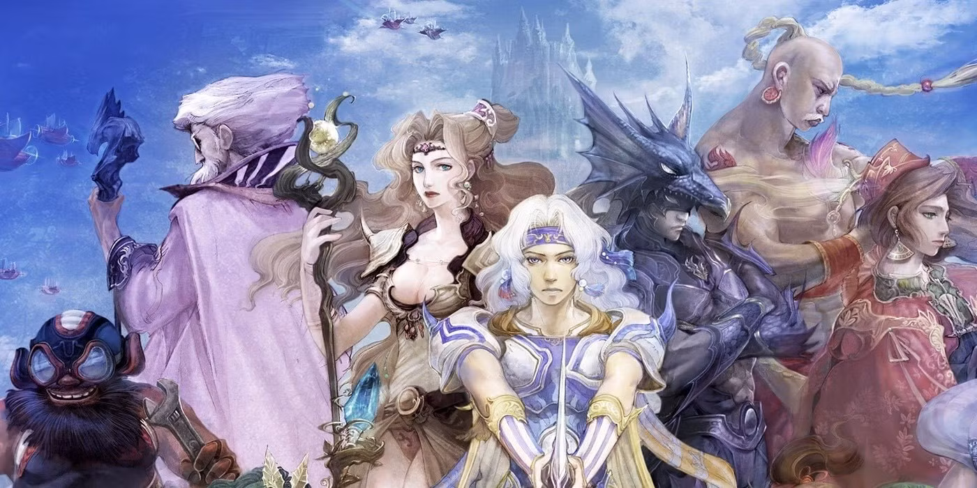 Final Fantasy IV key art