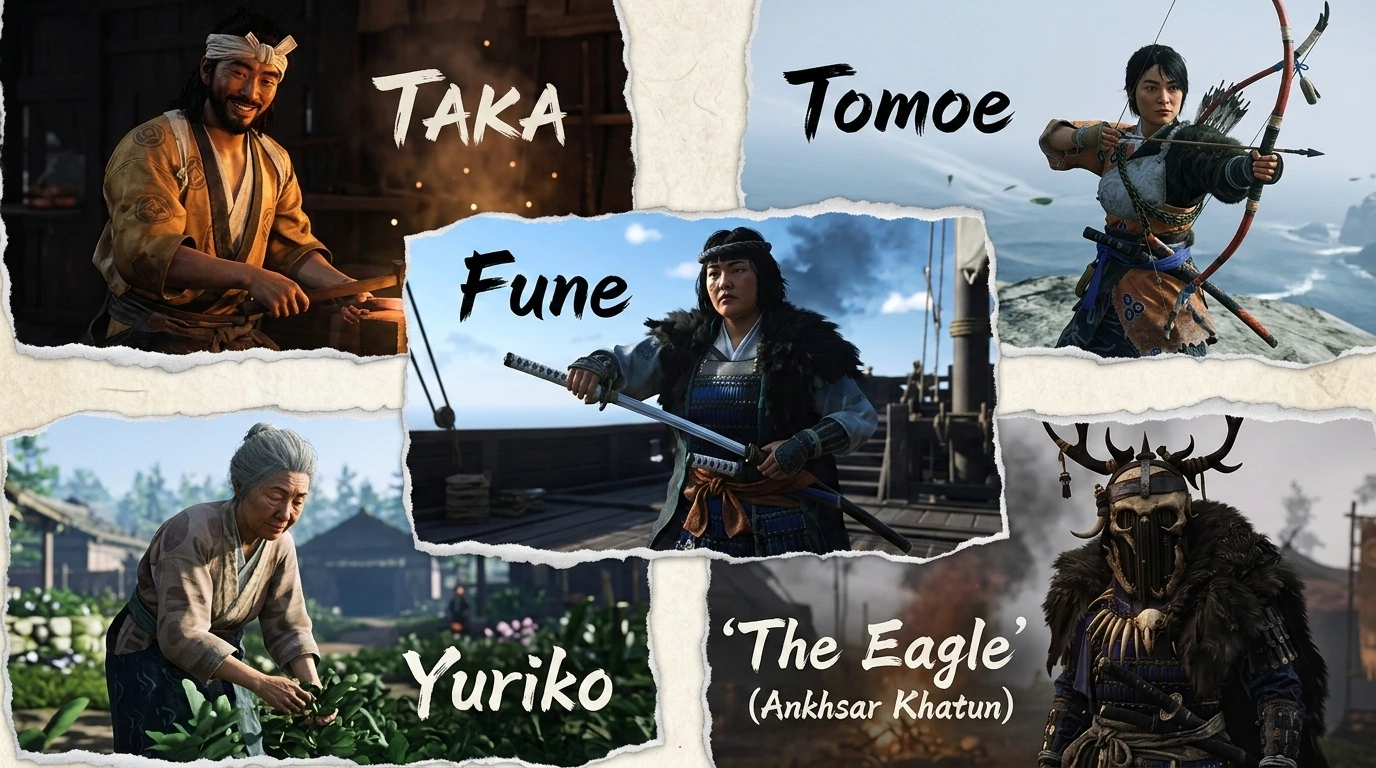 Ghost Characters Honorable Mentions