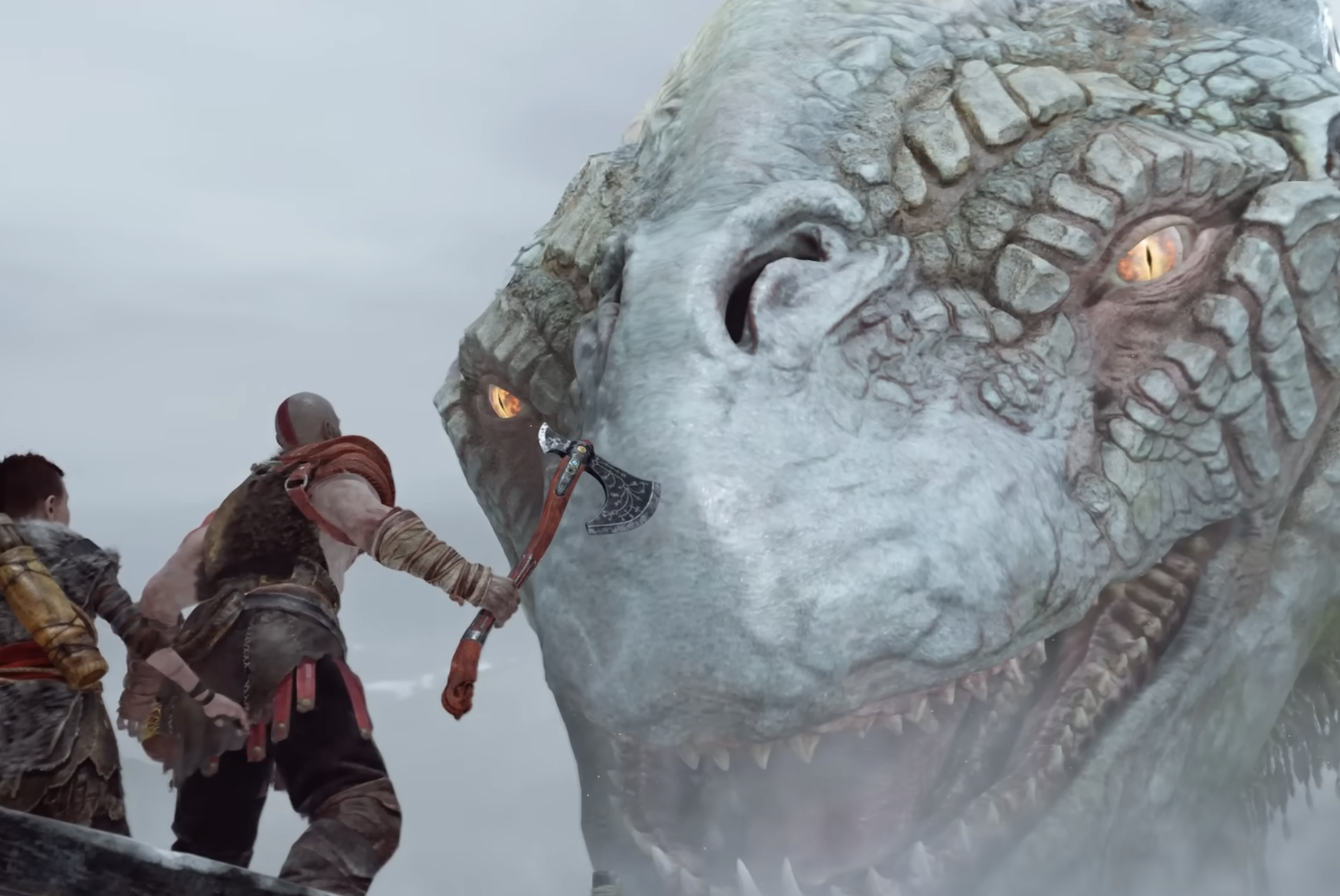 Jormungandr in God Of War