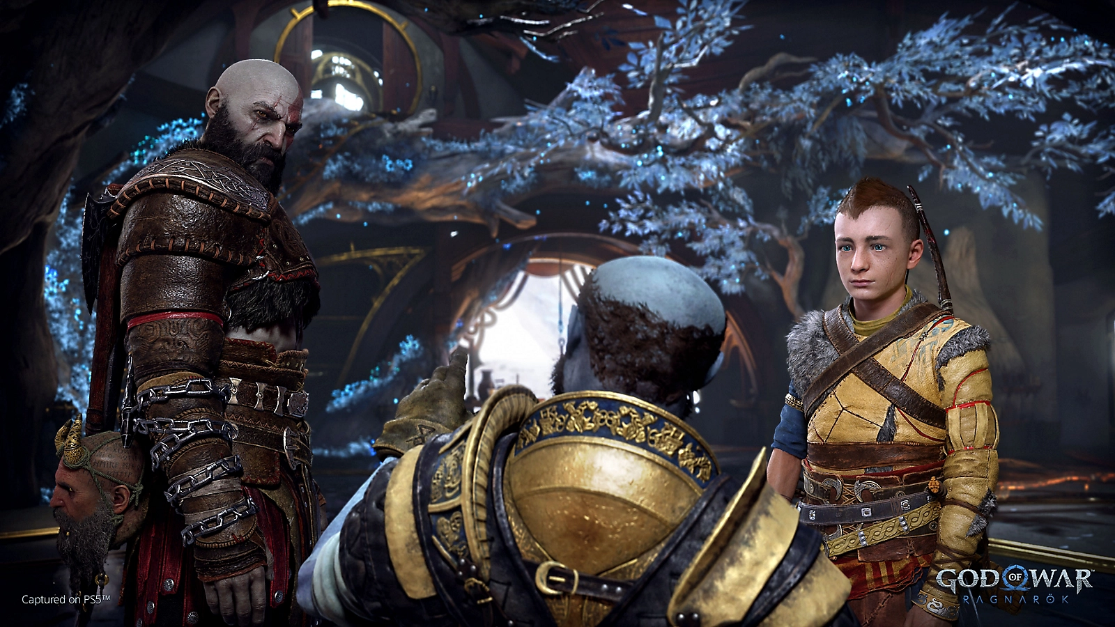 Kratos and Atreus in Ragnarök
