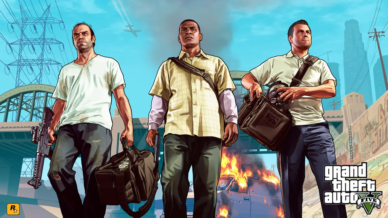 Grand Theft Auto V Key Art