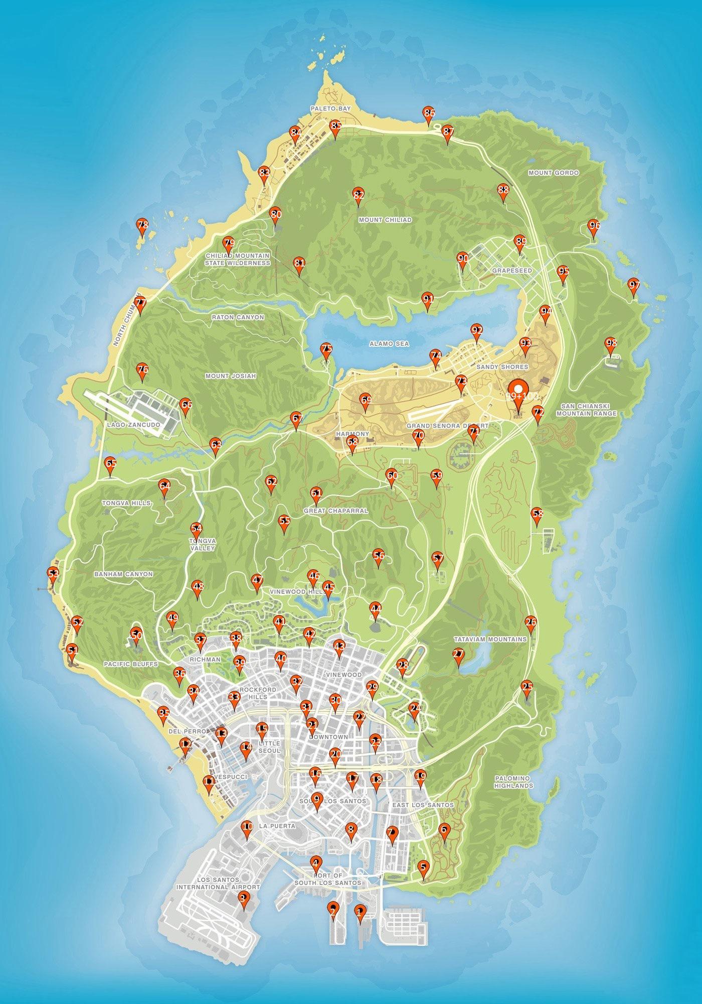 Grand Theft Auto Locations Guide Hero