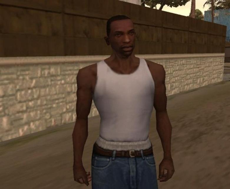 Carl CJ Johnson GTA San Andreas