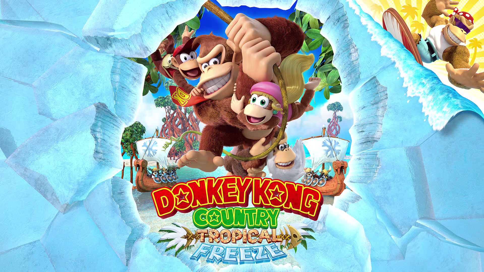 Donkey Kong Country Tropical Freeze Like Mario