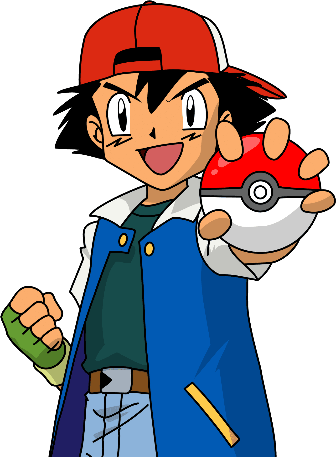 Ash Ketchum trainer portrait