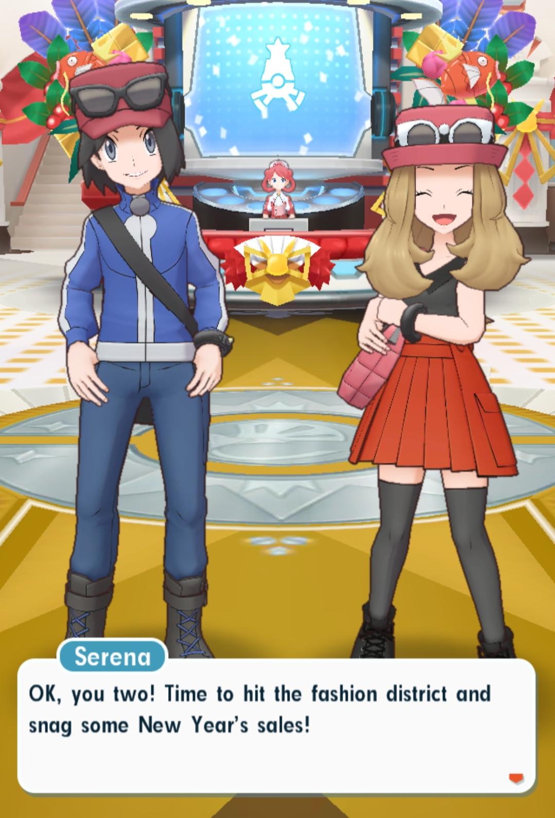 Calem and Serena