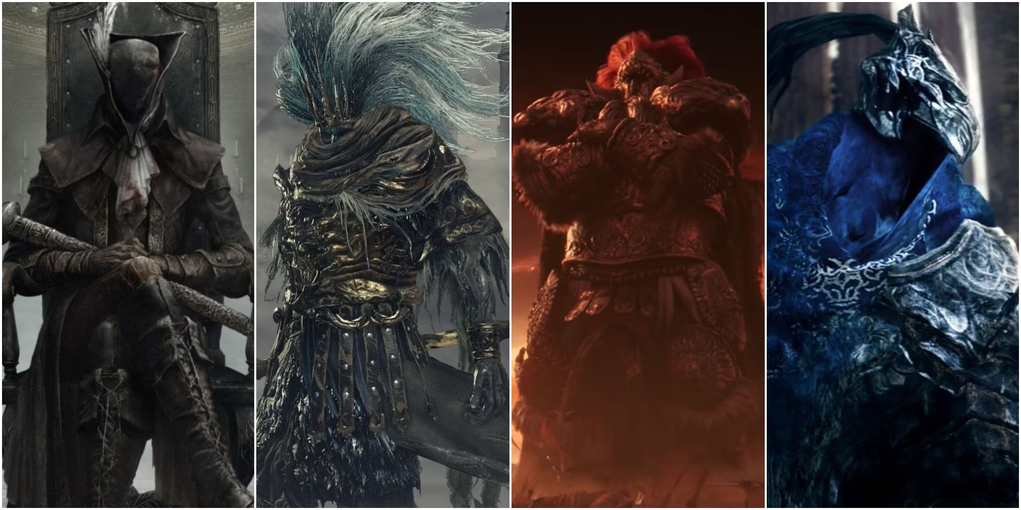 Best Soulsborne Bosses collage