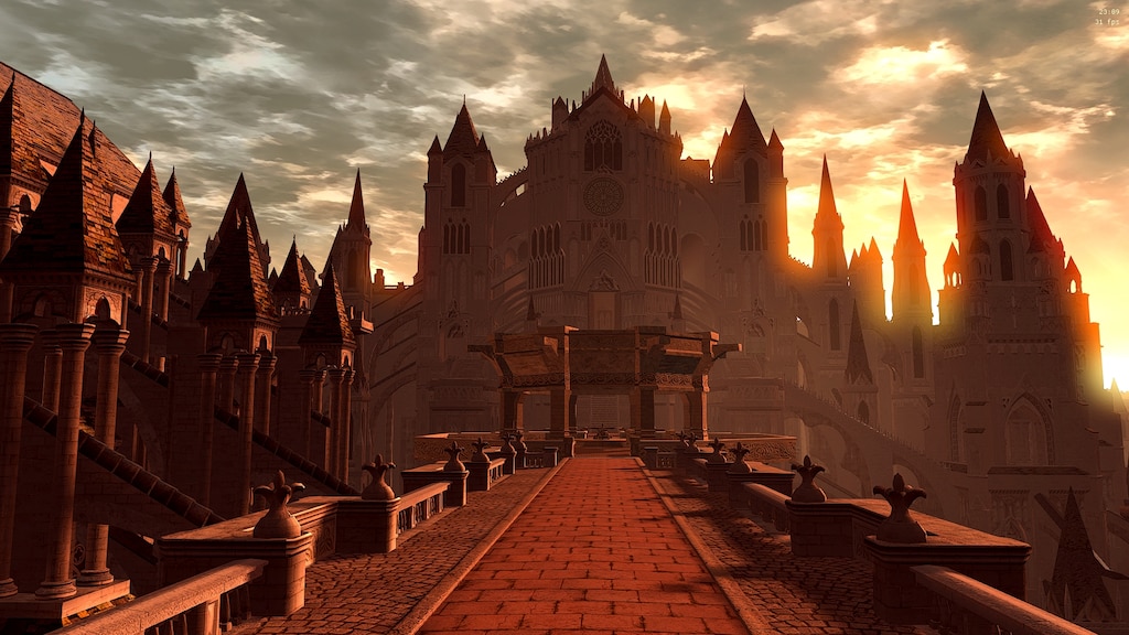 Anor Londo in Dark Souls