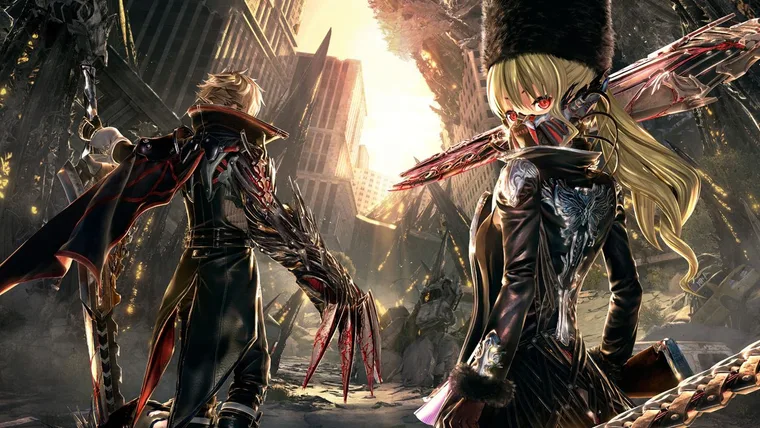 Code Vein combat scene