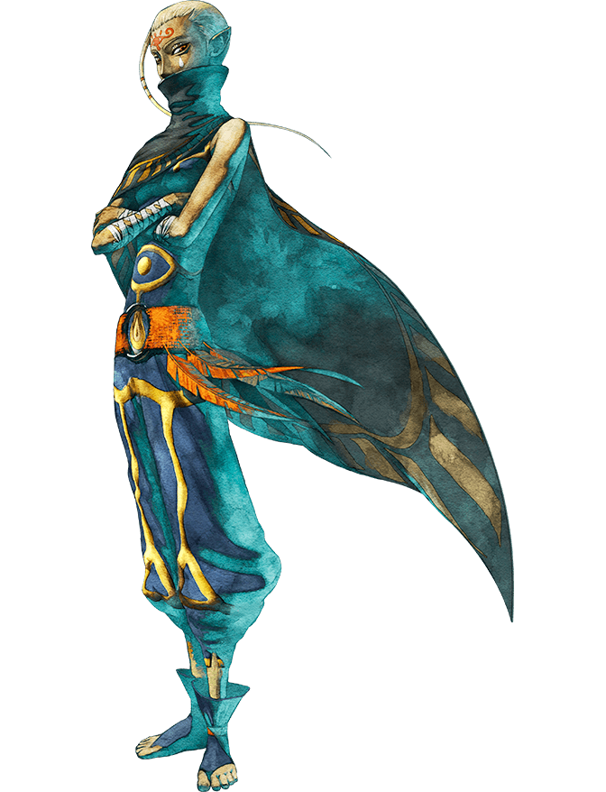 Impa official character artwork from The Legend of Zelda