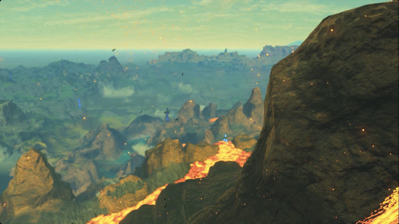 Death Mountain in Zelda