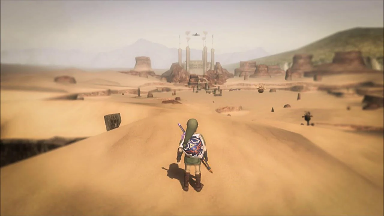 Gerudo Desert in Zelda