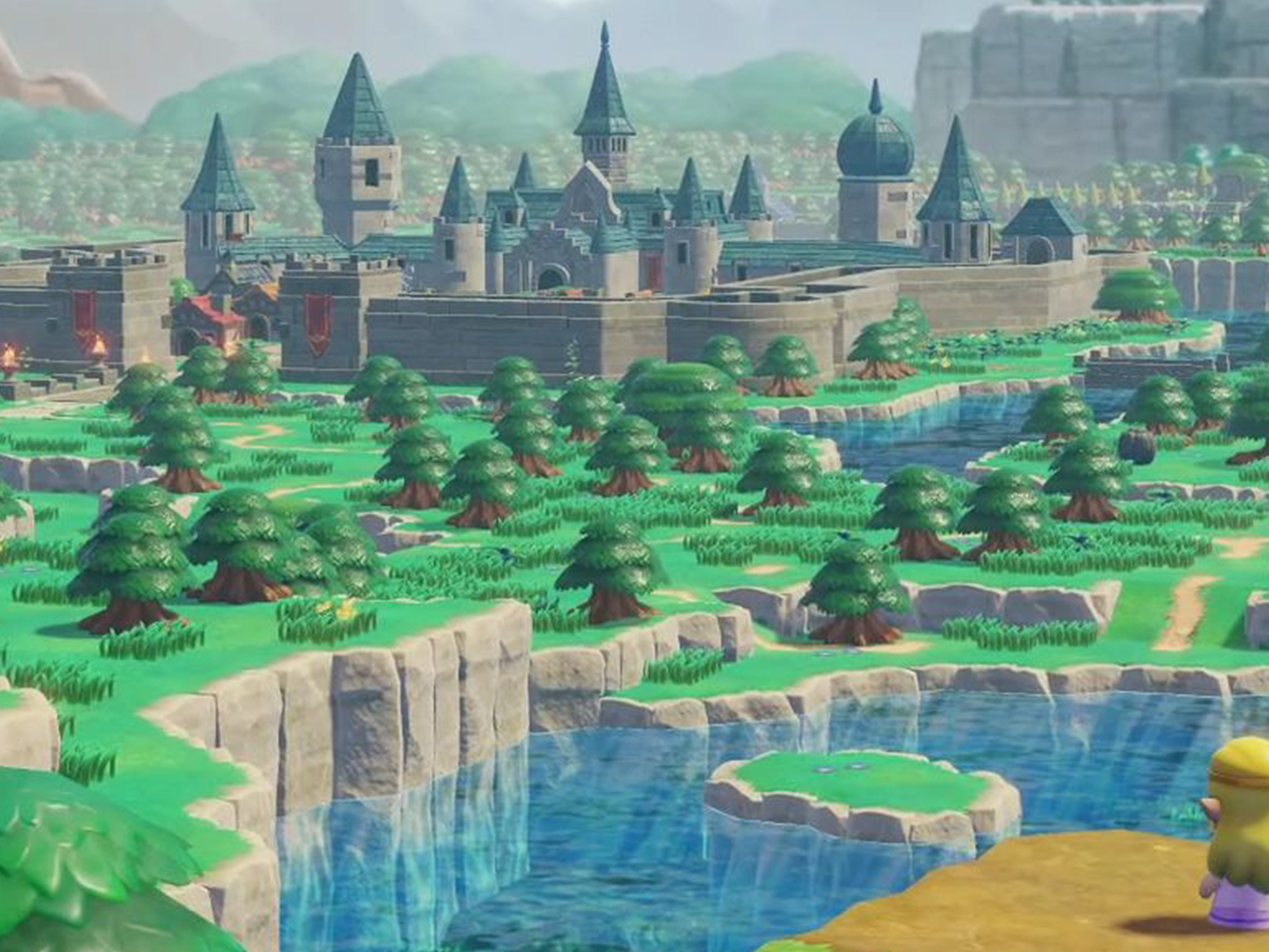 Hyrule Castle in Zelda