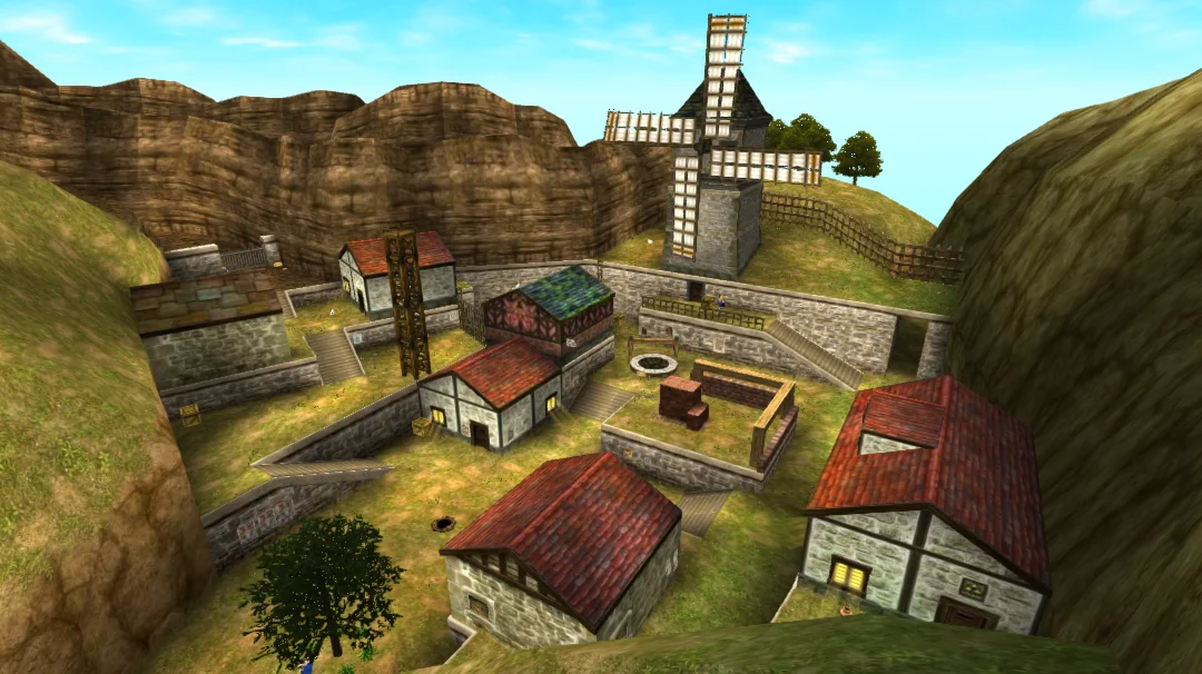 Kakariko Village in Zelda