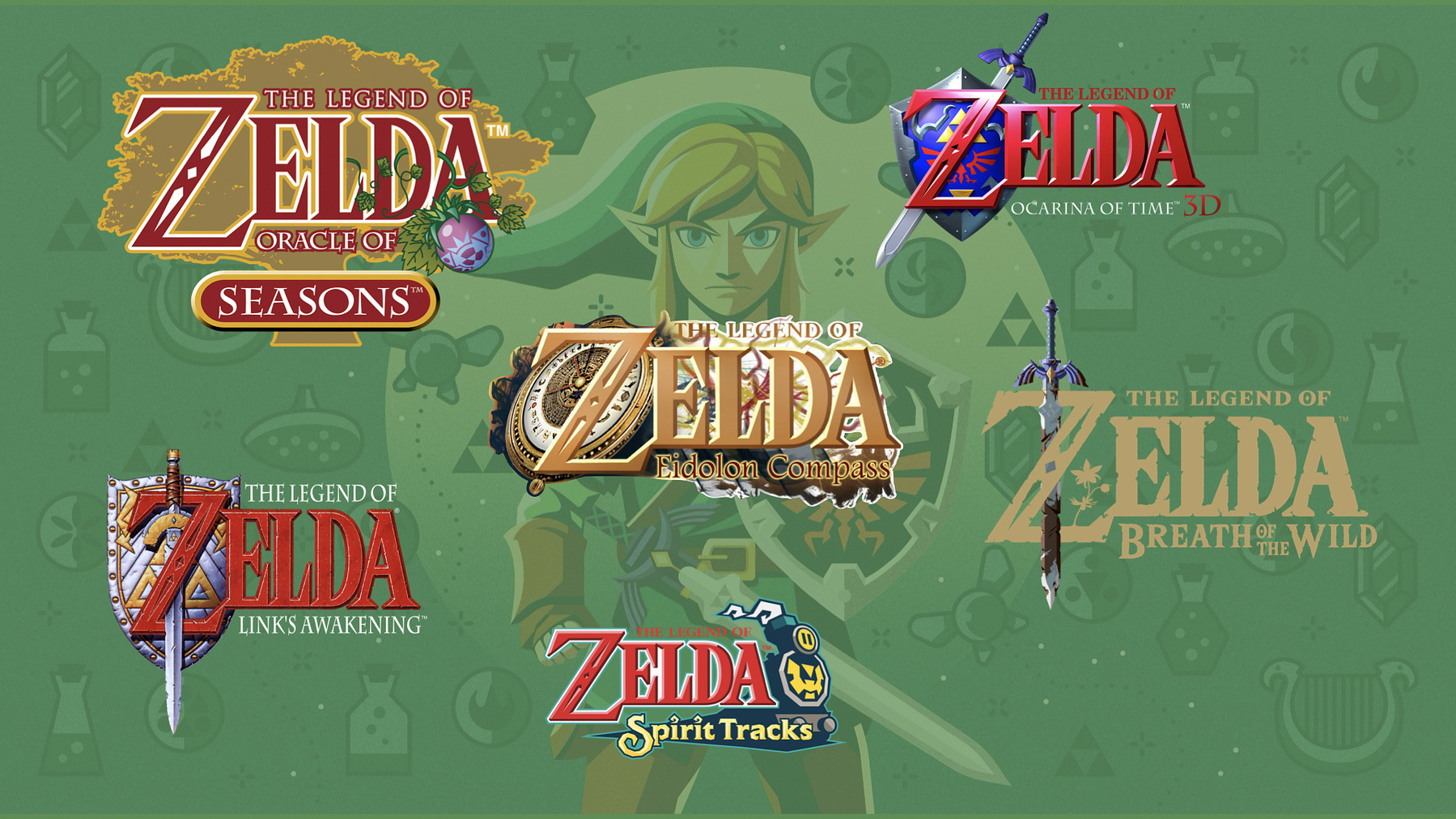 The Legend of Zelda series logo
